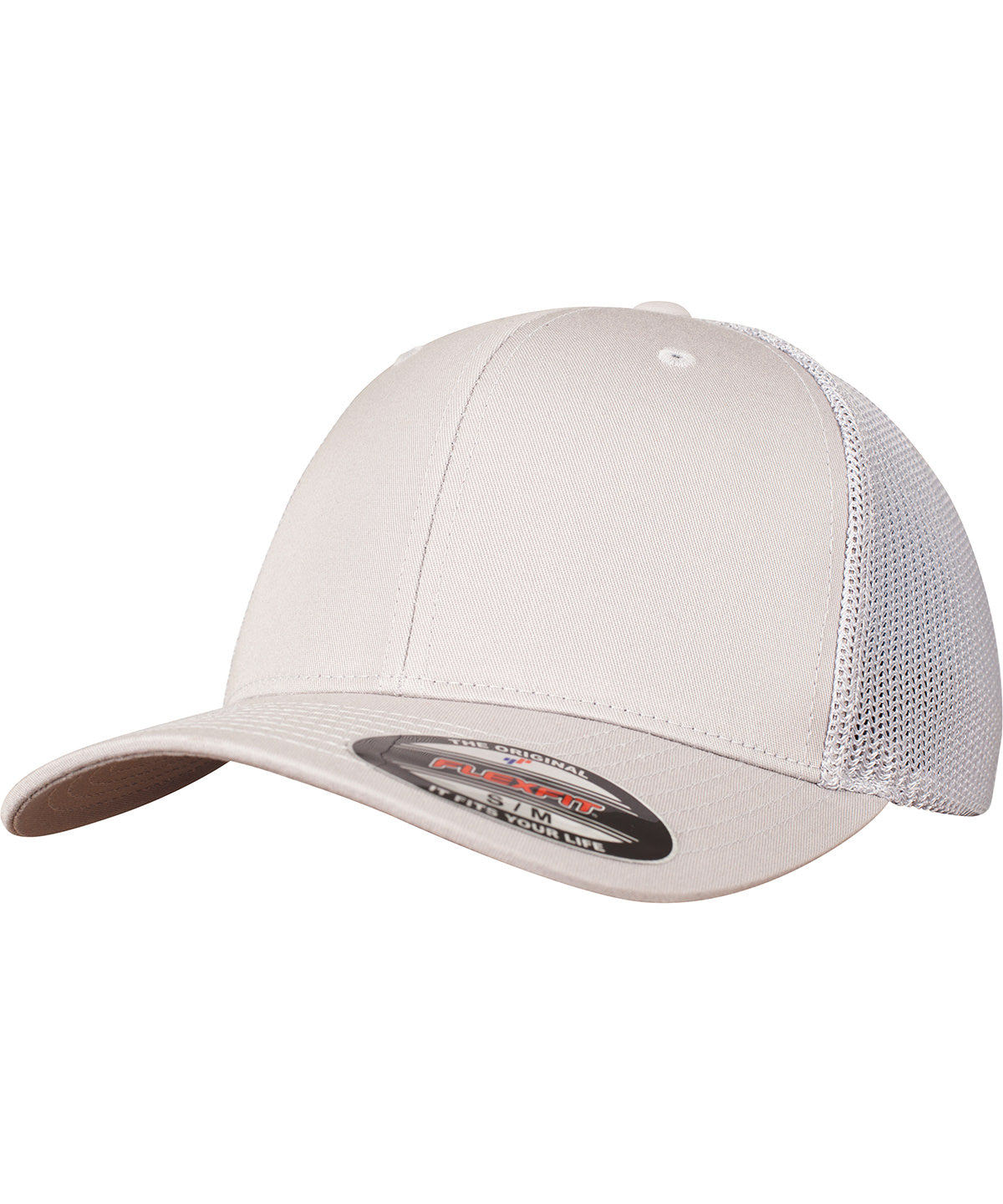 Flexfit mesh trucker | silver