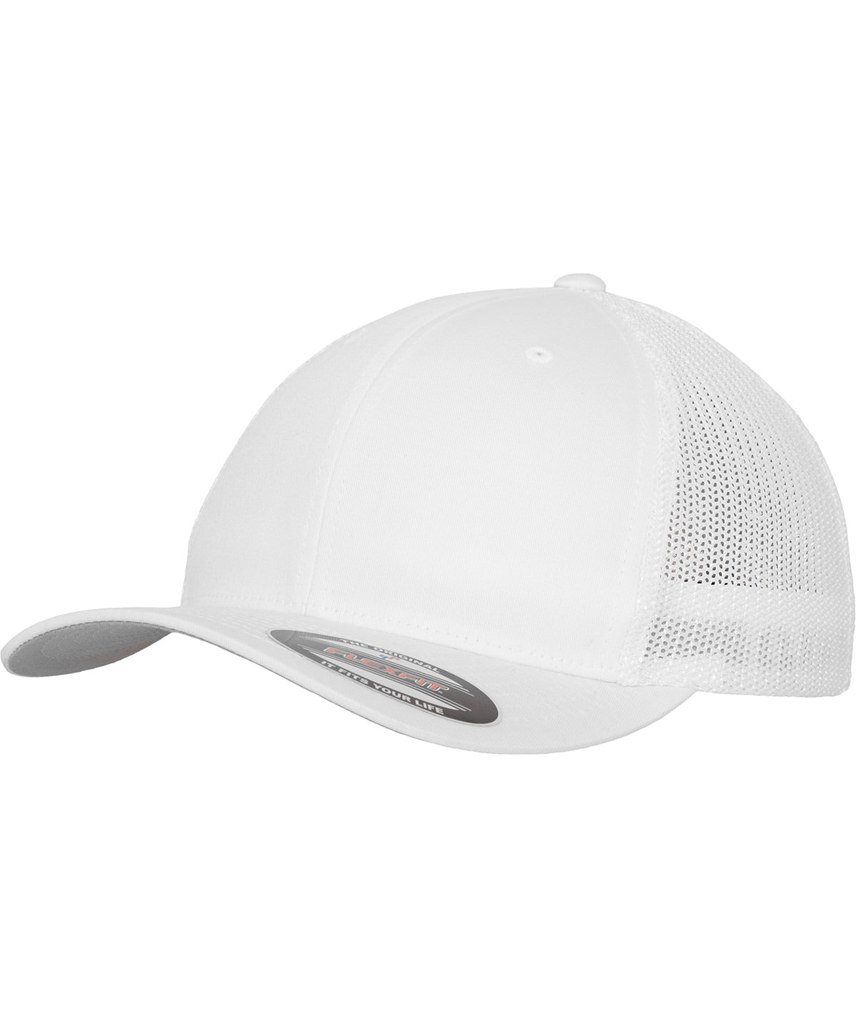 Flexfit mesh trucker | white
