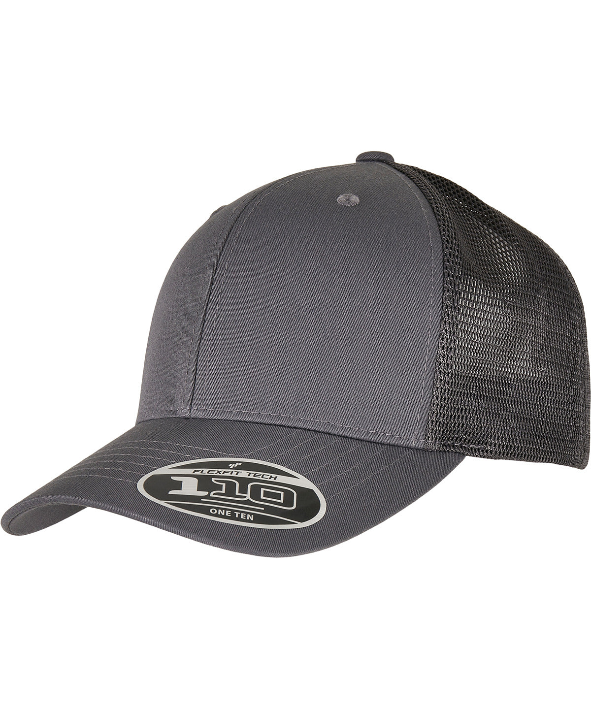 110 Flexfit melange trucker (110PT) | grey/melange