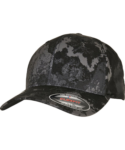 Flexfit Veil Camo cap (6277VC) | poseidon black