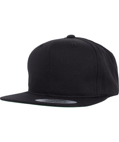 Pro-style twill snapback youth cap (6308) | black
