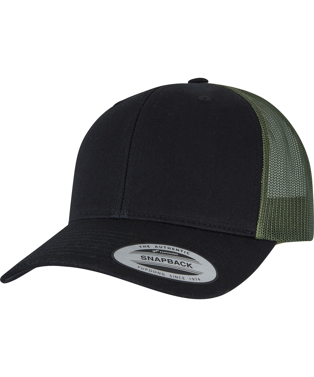 Retro trucker 2-tone (6606T) | black/loden