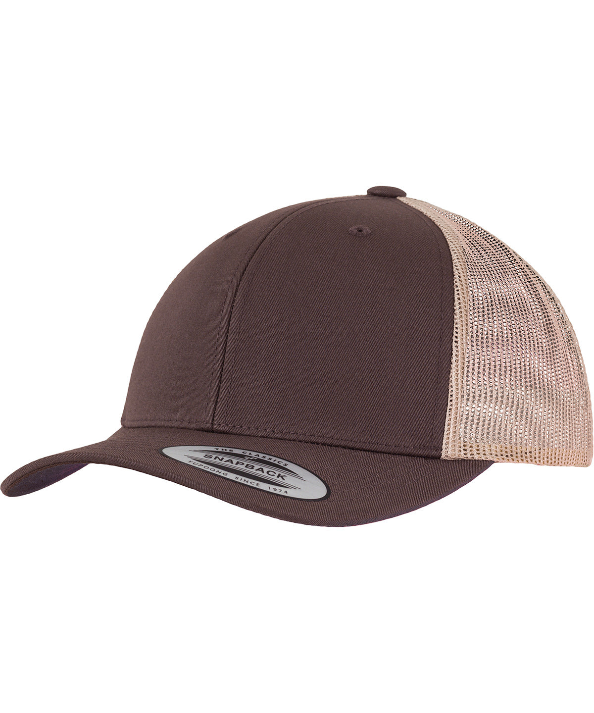 Retro trucker 2-tone (6606T) | brown/khaki