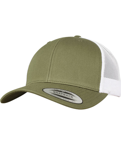Retro trucker 2-tone (6606T) | buck/white