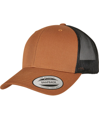 Retro trucker 2-tone (6606T) | caramel/black