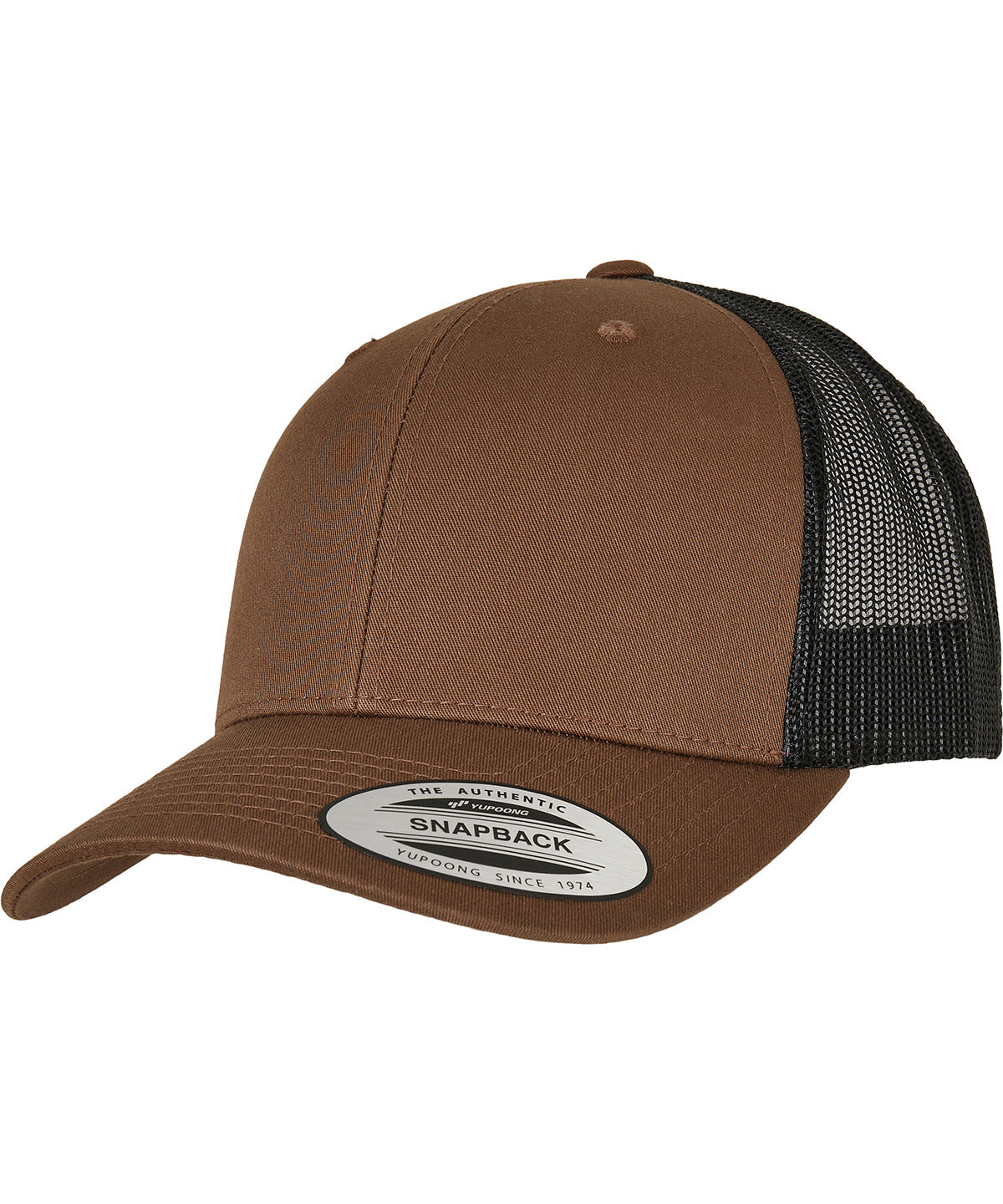 Retro trucker 2-tone (6606T) | coyote brown/black