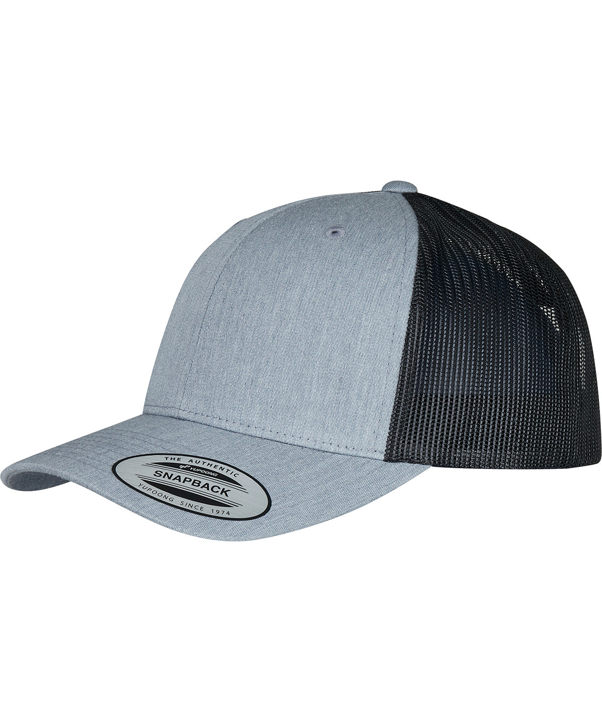 Retro trucker 2-tone (6606T) | heather/black