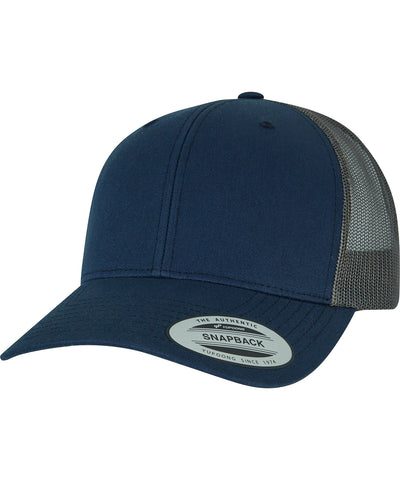 Retro trucker 2-tone (6606T) | navy/greyish brown