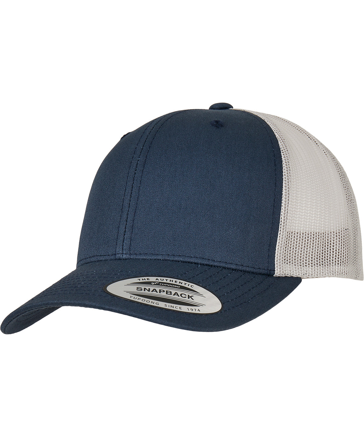 Retro trucker 2-tone (6606T) | navy/silver