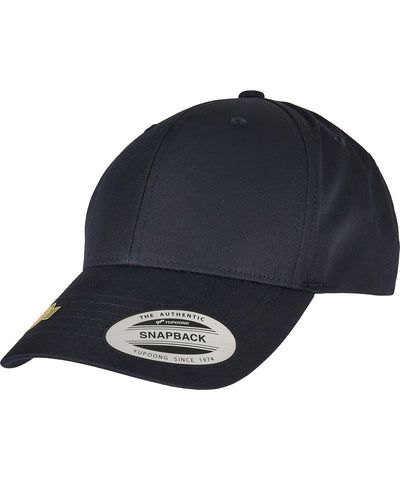Recycled poly twill snapback (7706RS) | navy