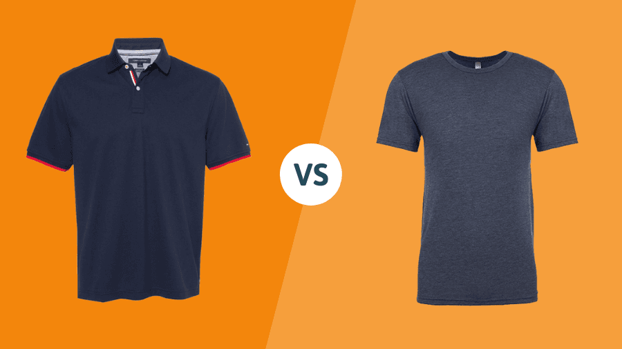 T-Shirt vs Polo Shirt : Which is Better for Work