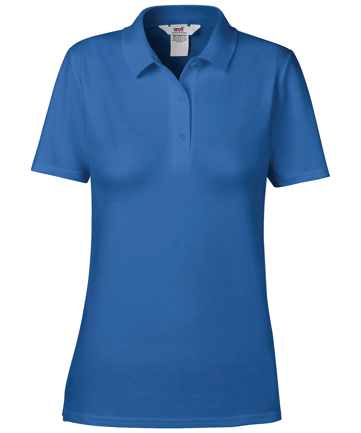 Anvil women's double piqu� polo