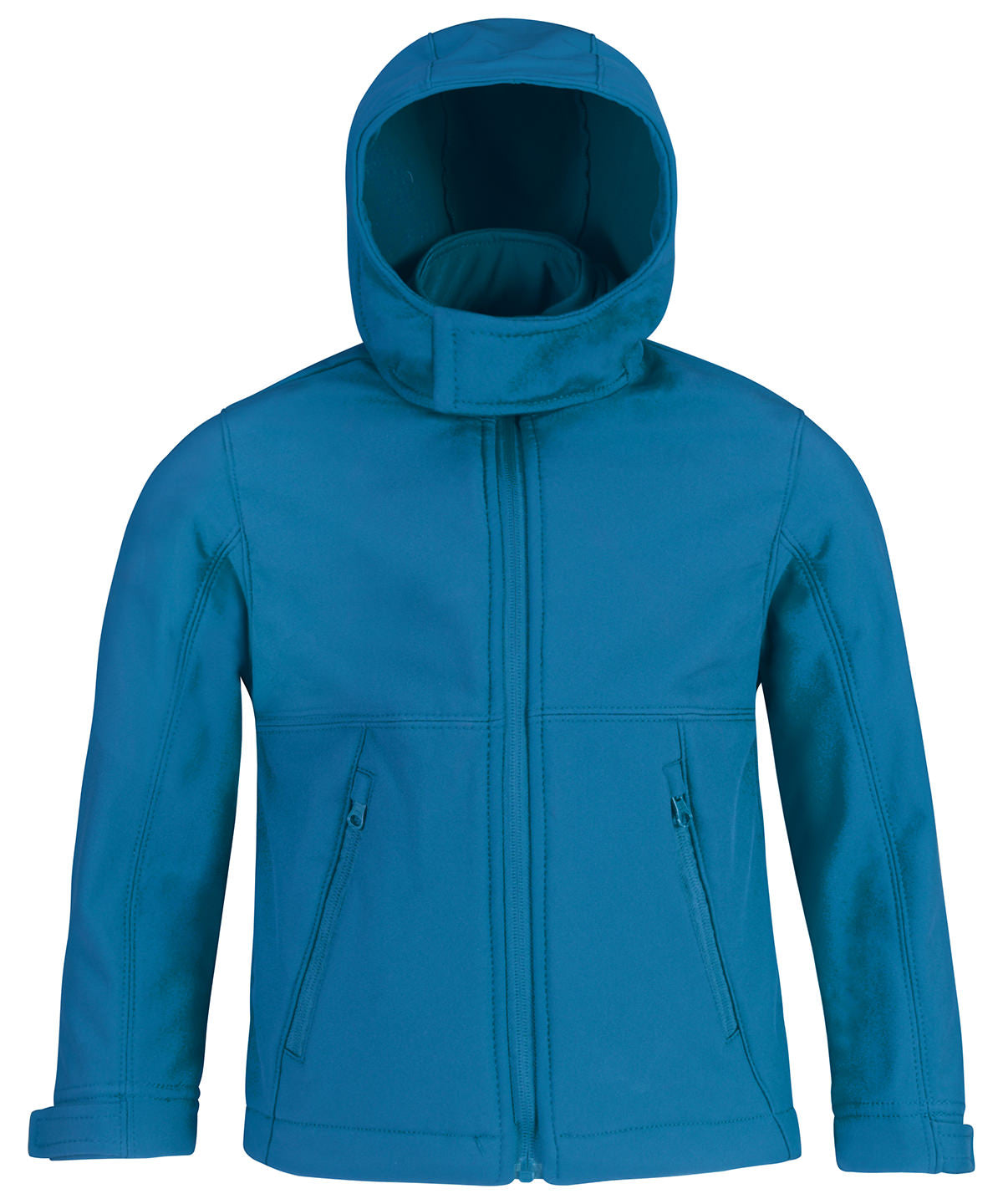 B630B B&C Collection Azure B&C Hooded softshell /kids
