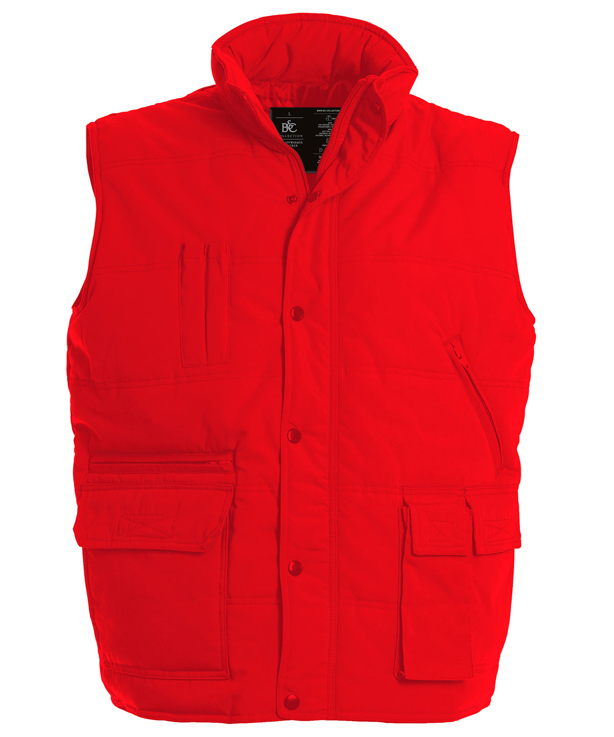 BA651 B&C Collection Red* B&C Bodywarmer explorer
