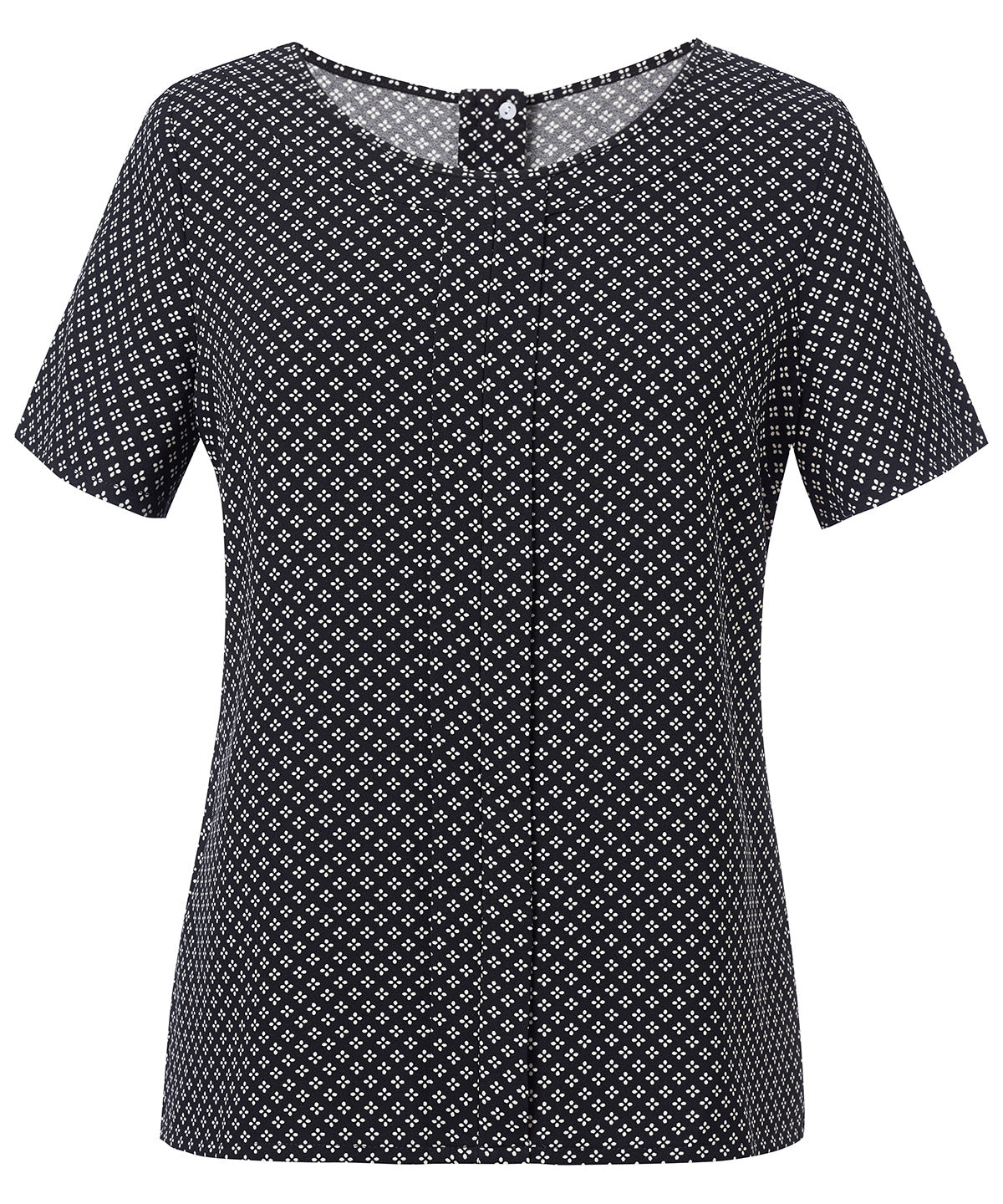 Women's Verona cr�pe de chine short sleeve blouse
