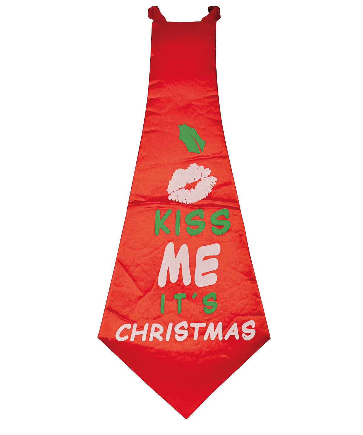 CS252 The Christmas Shop Red 59cm Novelty christmas tie