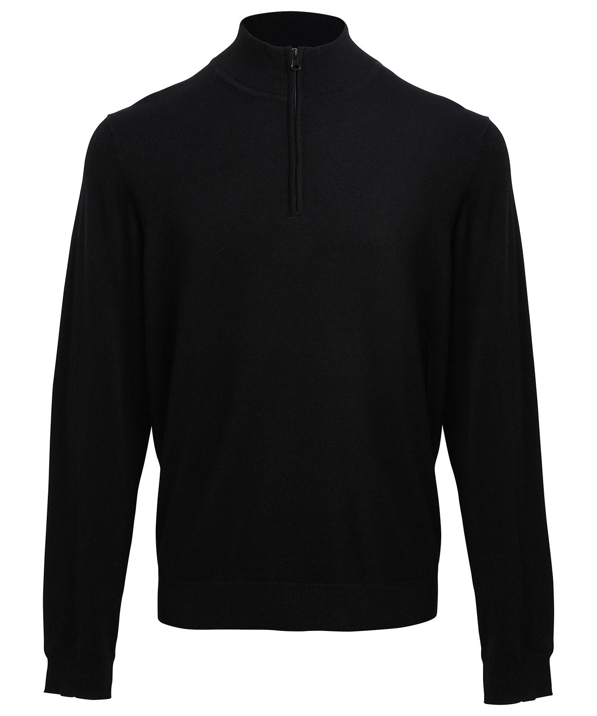� zip knitted sweater