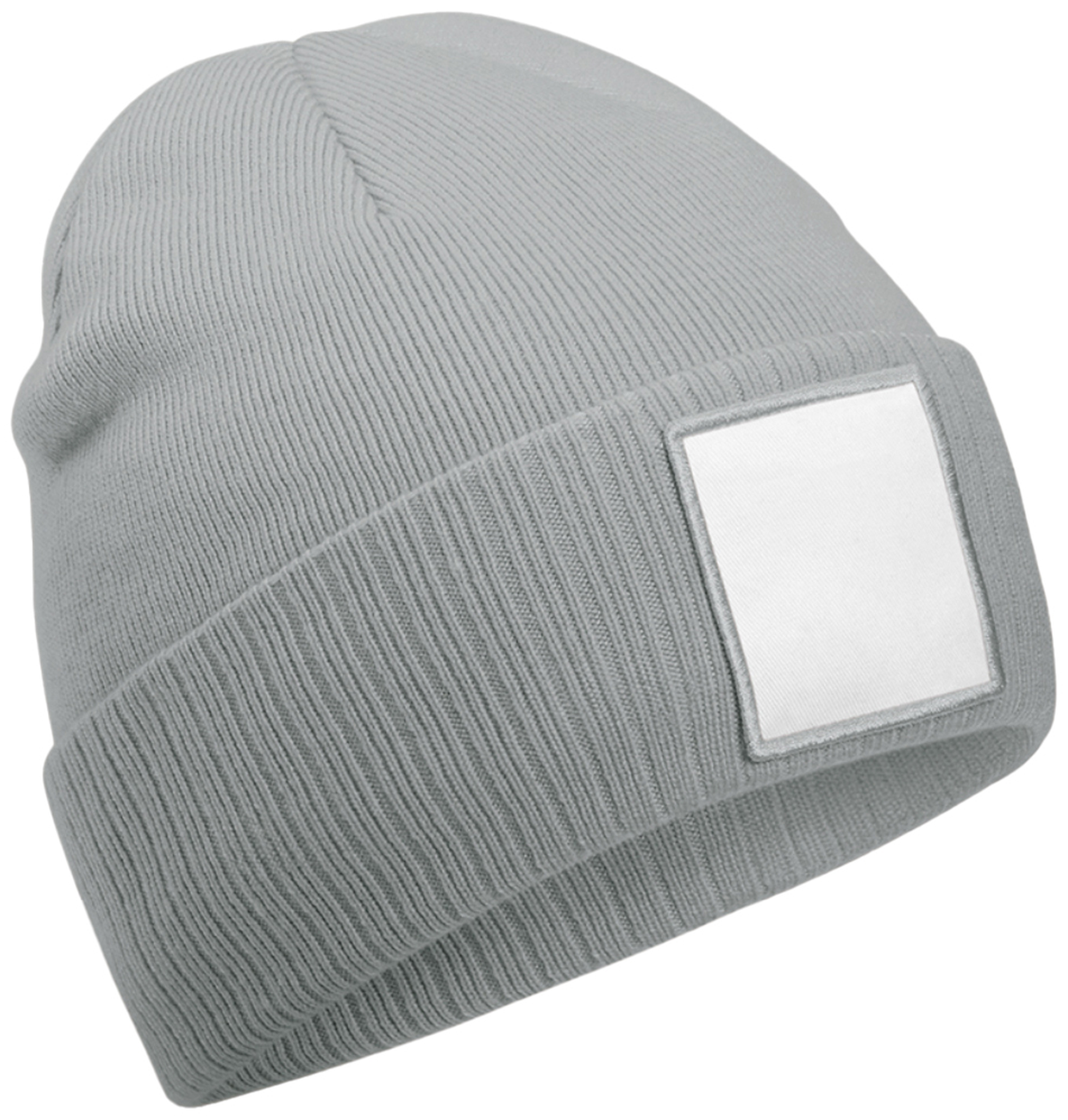 Appliqu patch beanie