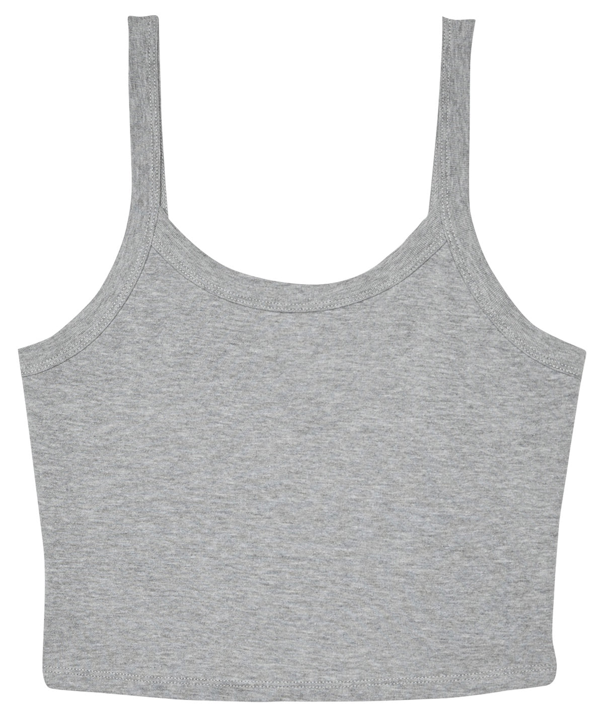 Womens micro rib spaghetti strap tank