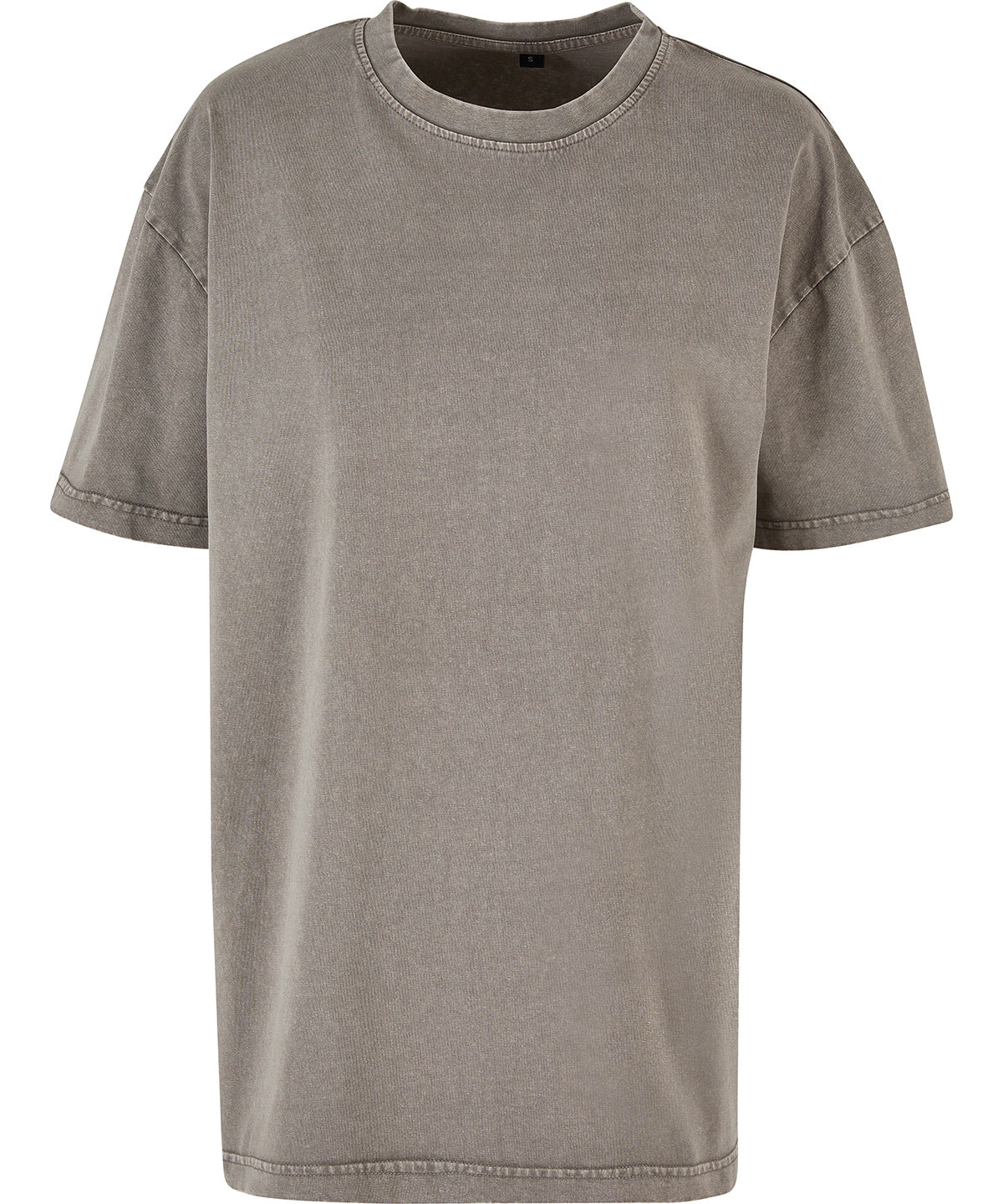Womens oversized acid wash tee