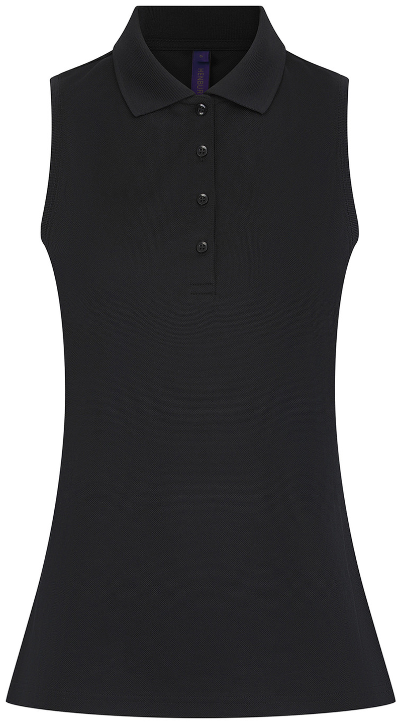 Womens sleeveless Coolplus® polo shirt