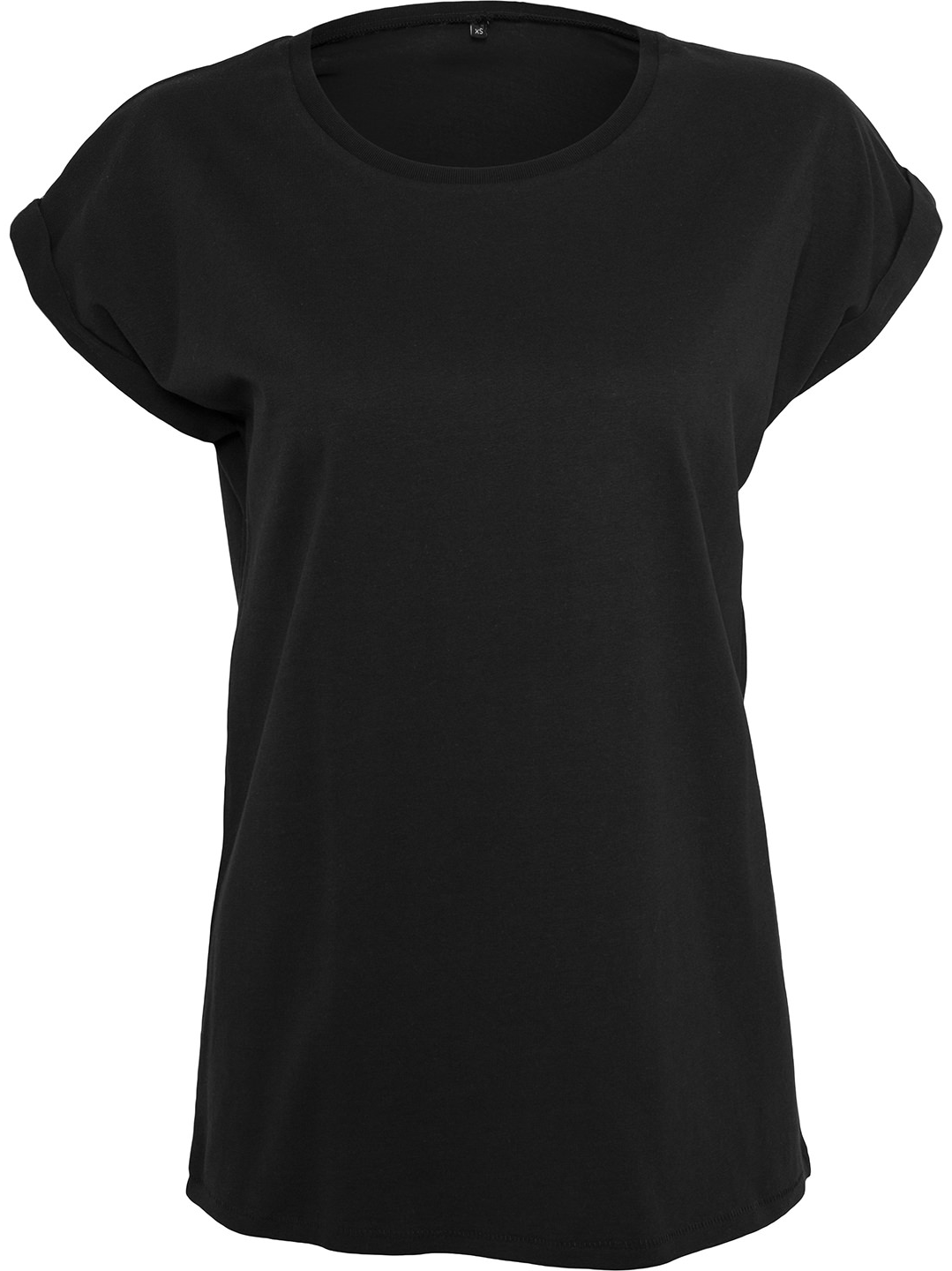 Womens regular extended shoulder tee
