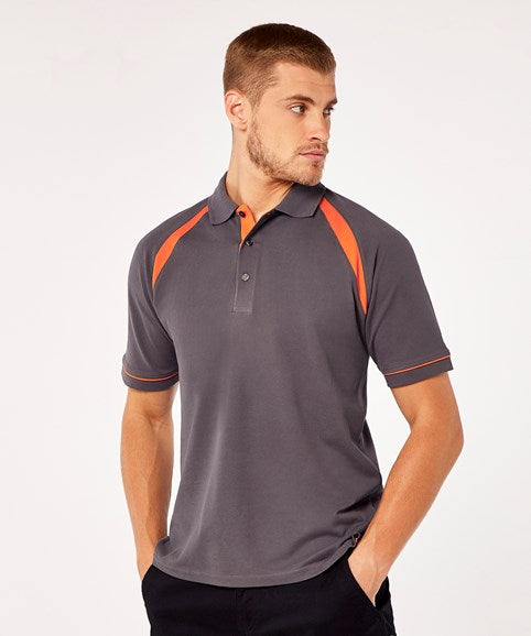 Contrast Work Polo Shirts