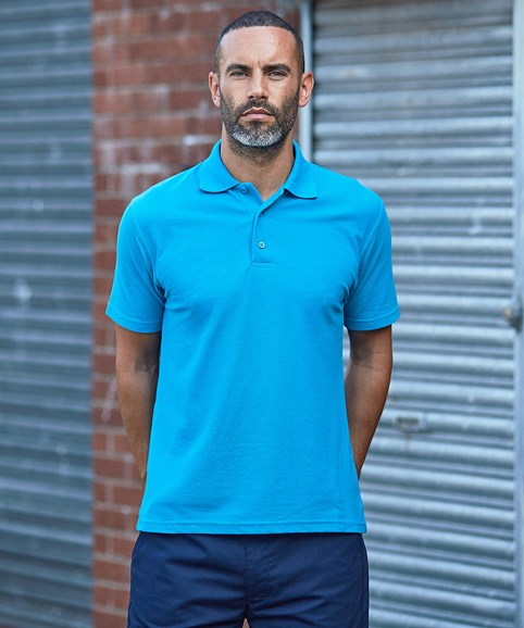 Customised polo shirt with logo imprint from teeone's versatile collection