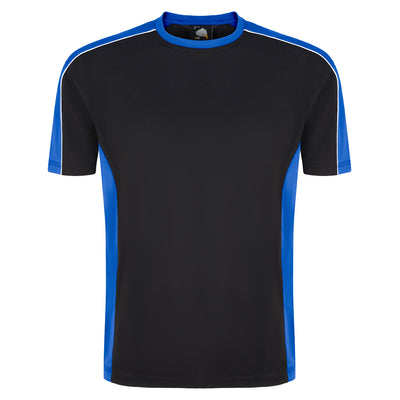 Avocet Wicking T-Shirt | Black - Royal