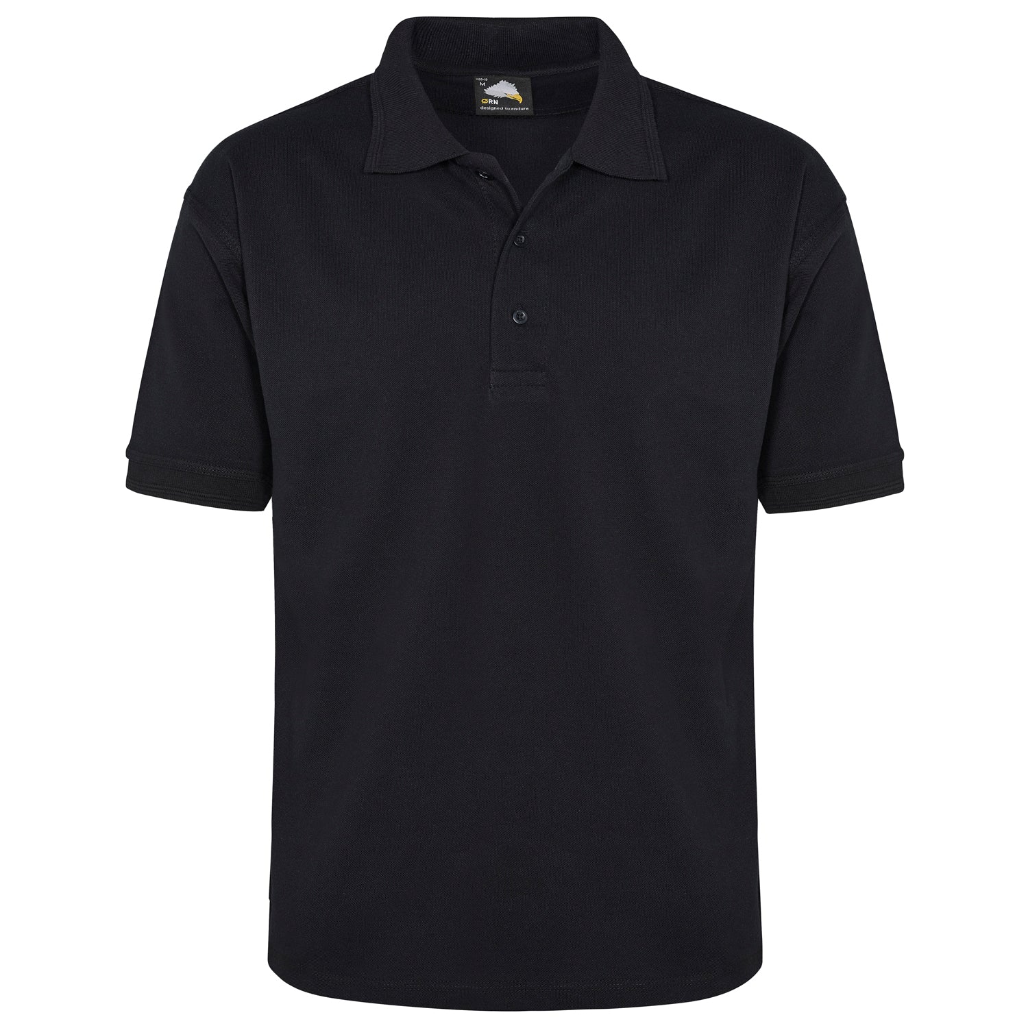Petrel 100 Cotton Poloshirt | Black