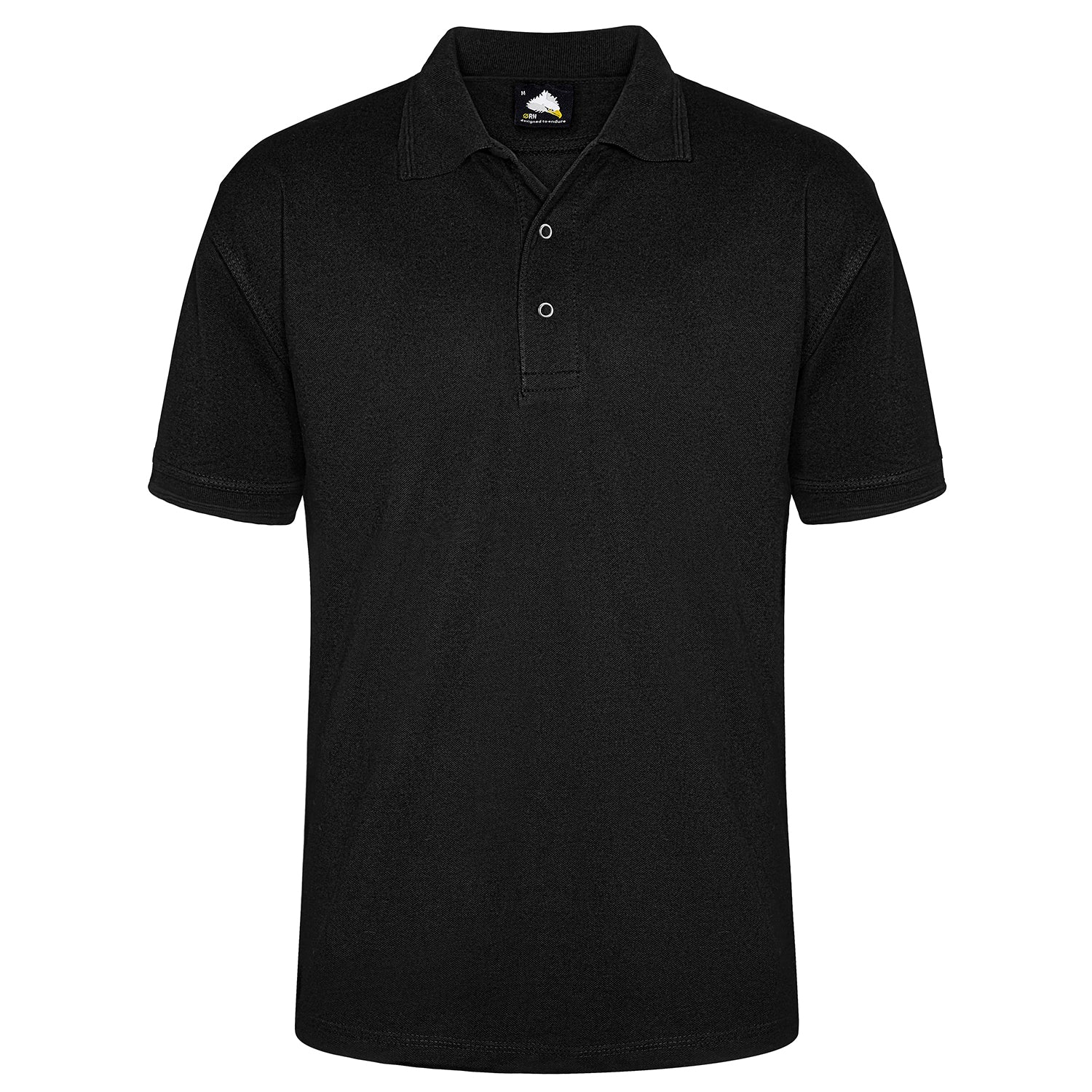 Warbler Stud Poloshirt | Black