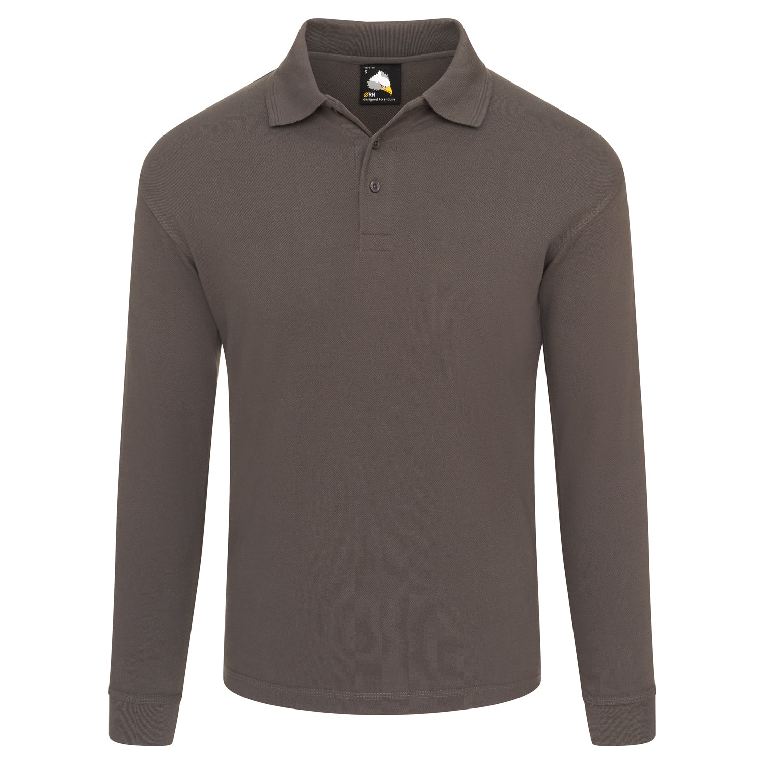 Weaver Long Sleeved Poloshirt | Graphite