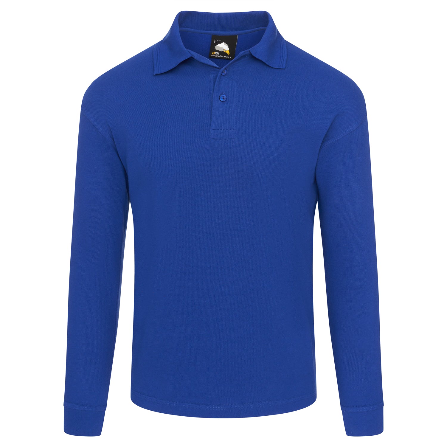 Weaver Long Sleeved Poloshirt | Royal