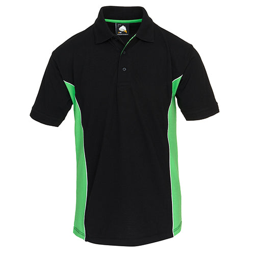 Silverswift Poloshirt | Black - Lime