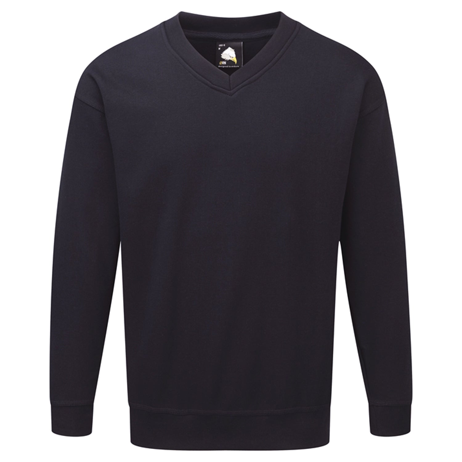 Buzzard V-Neck Sweatshirt | Navy