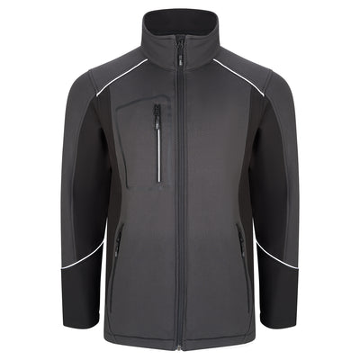 Shearwater Softshell | GR Body - BK Side - BK Print