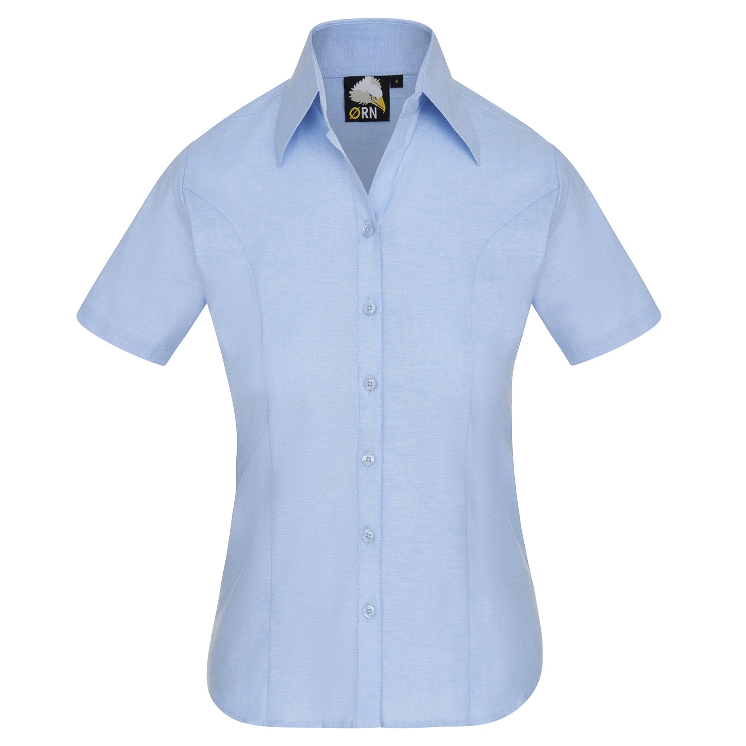 The Classic Ladies Oxford S/S Blouse | Sky
