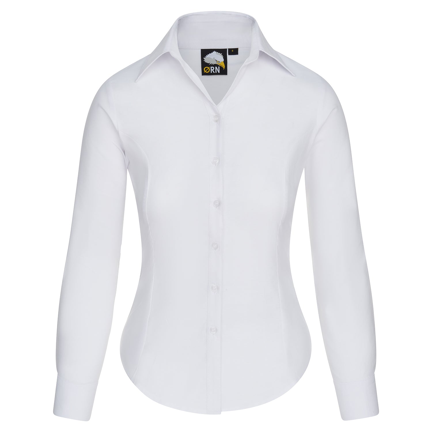 The Classic Ladies Oxford L/S Blouse | White