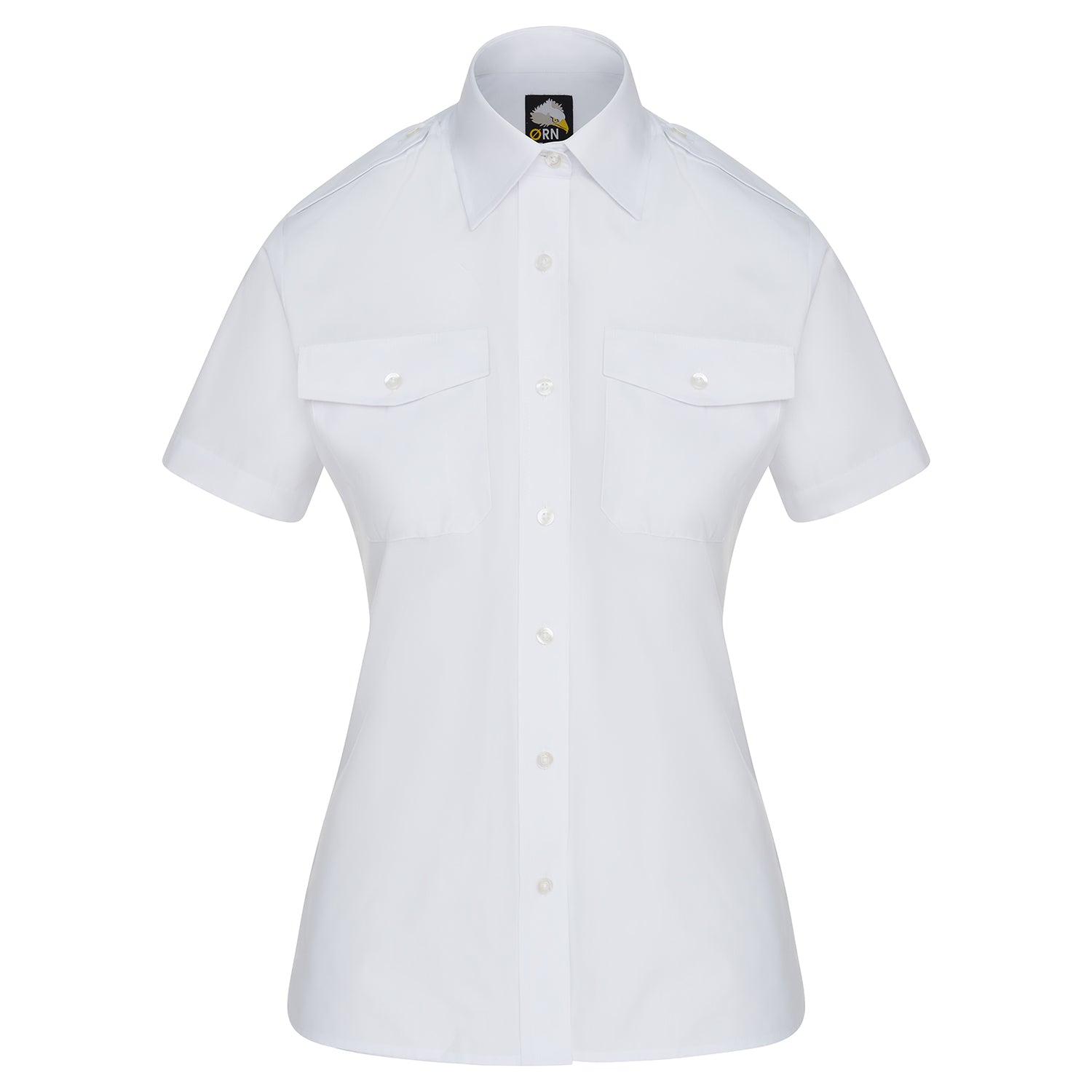 The Classic S/S Pilot Blouse | White