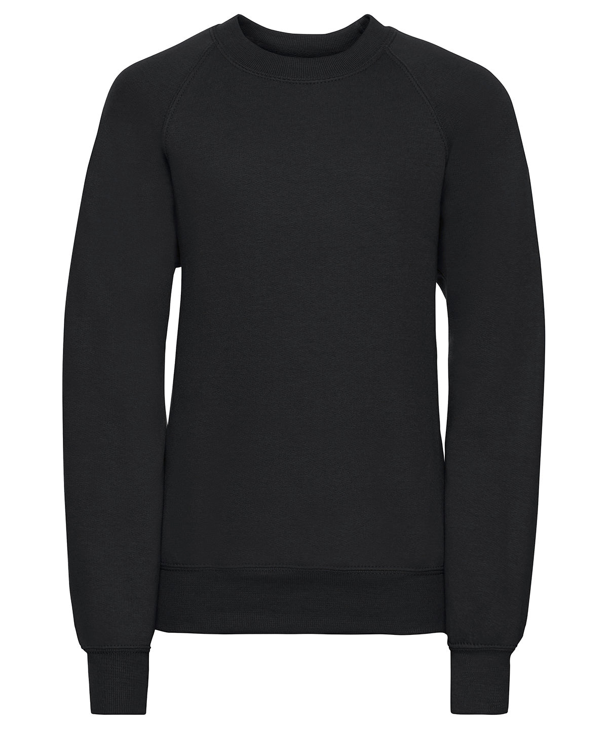 Kids raglan sleeve sweatshirt | Black