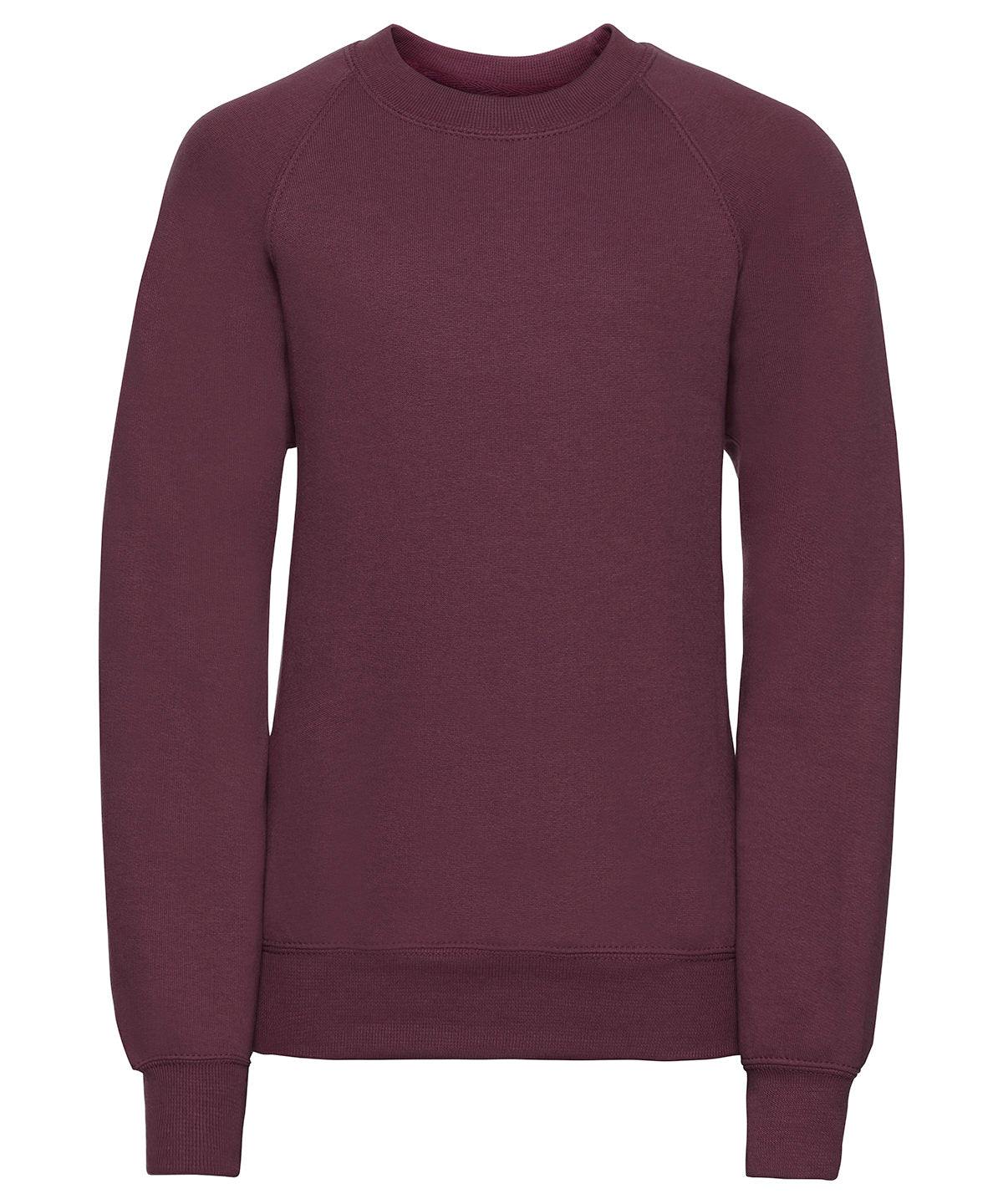 Kids raglan sleeve sweatshirt | burgundy