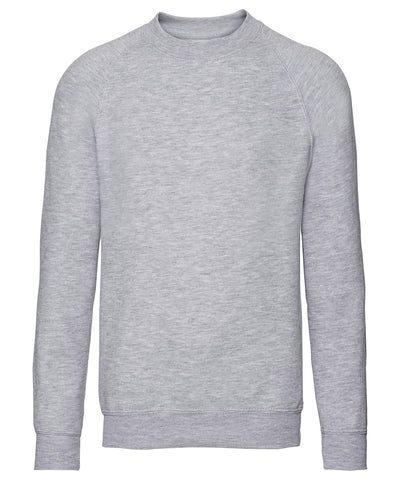 Kids raglan sleeve sweatshirt | light oxford