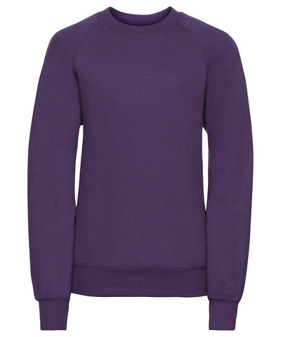Kids raglan sleeve sweatshirt | purple