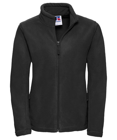 Womens full-zip outdoor fleece | black
