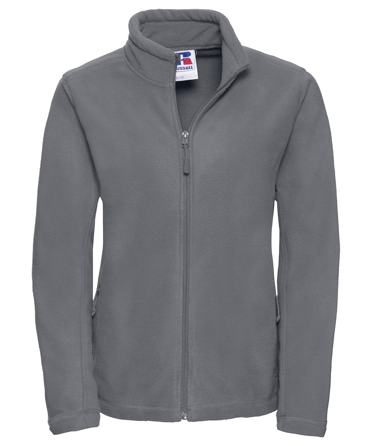 Womens full-zip outdoor fleece | convoy grey