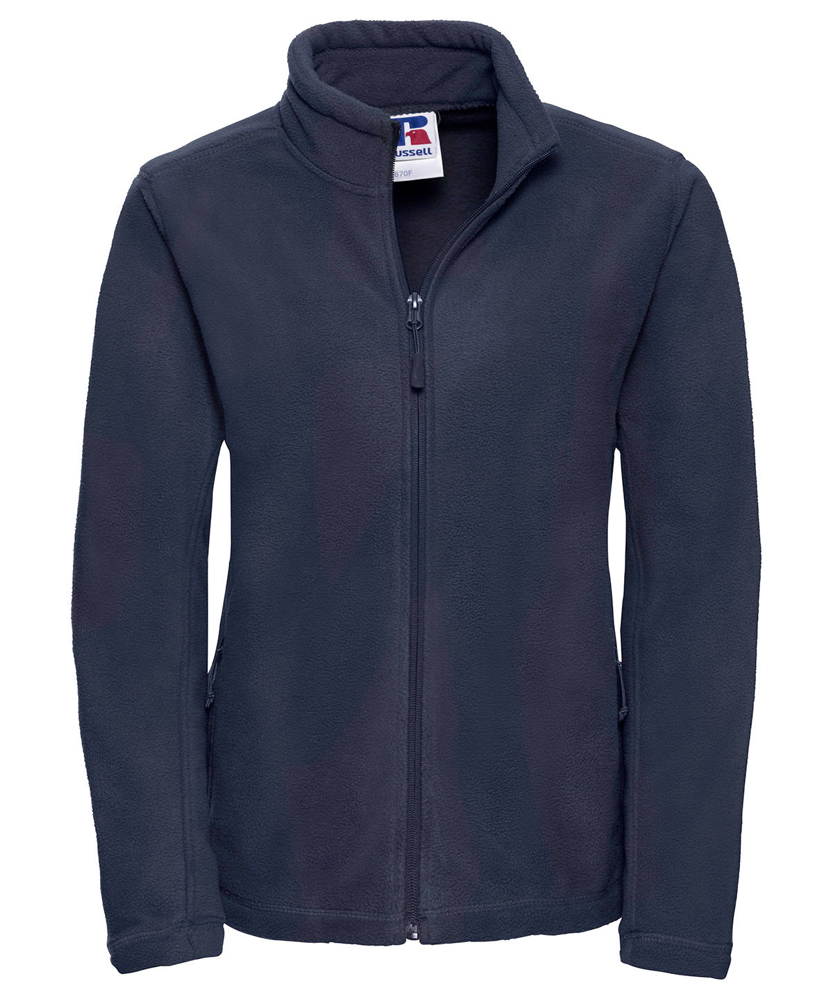 Womens full-zip outdoor fleece | french navy