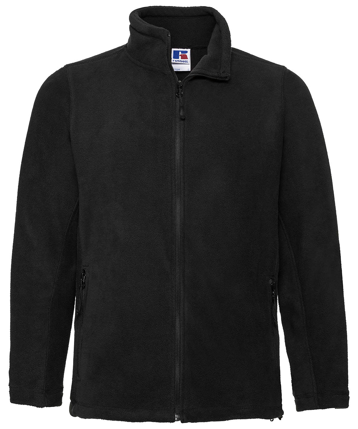 Full-zip outdoor fleece | black
