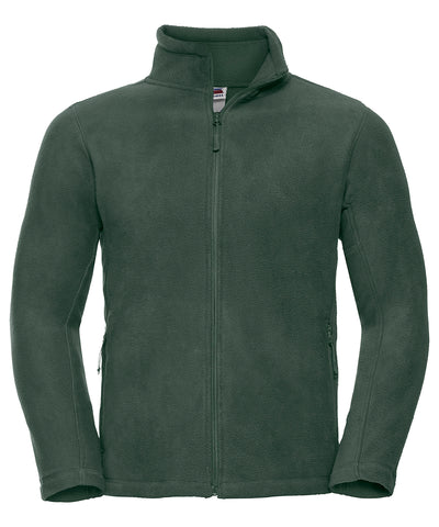 Full-zip outdoor fleece | bottle green