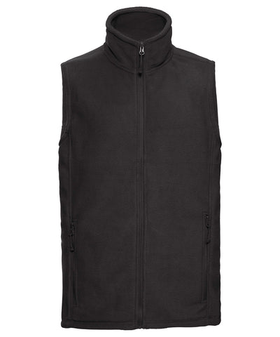 Outdoor fleece gilet | black