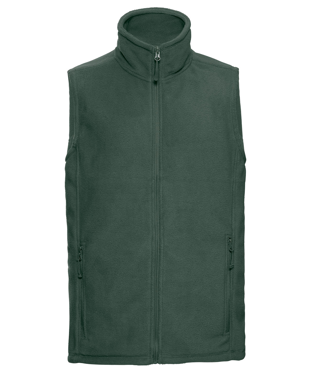 Outdoor fleece gilet | bottle green